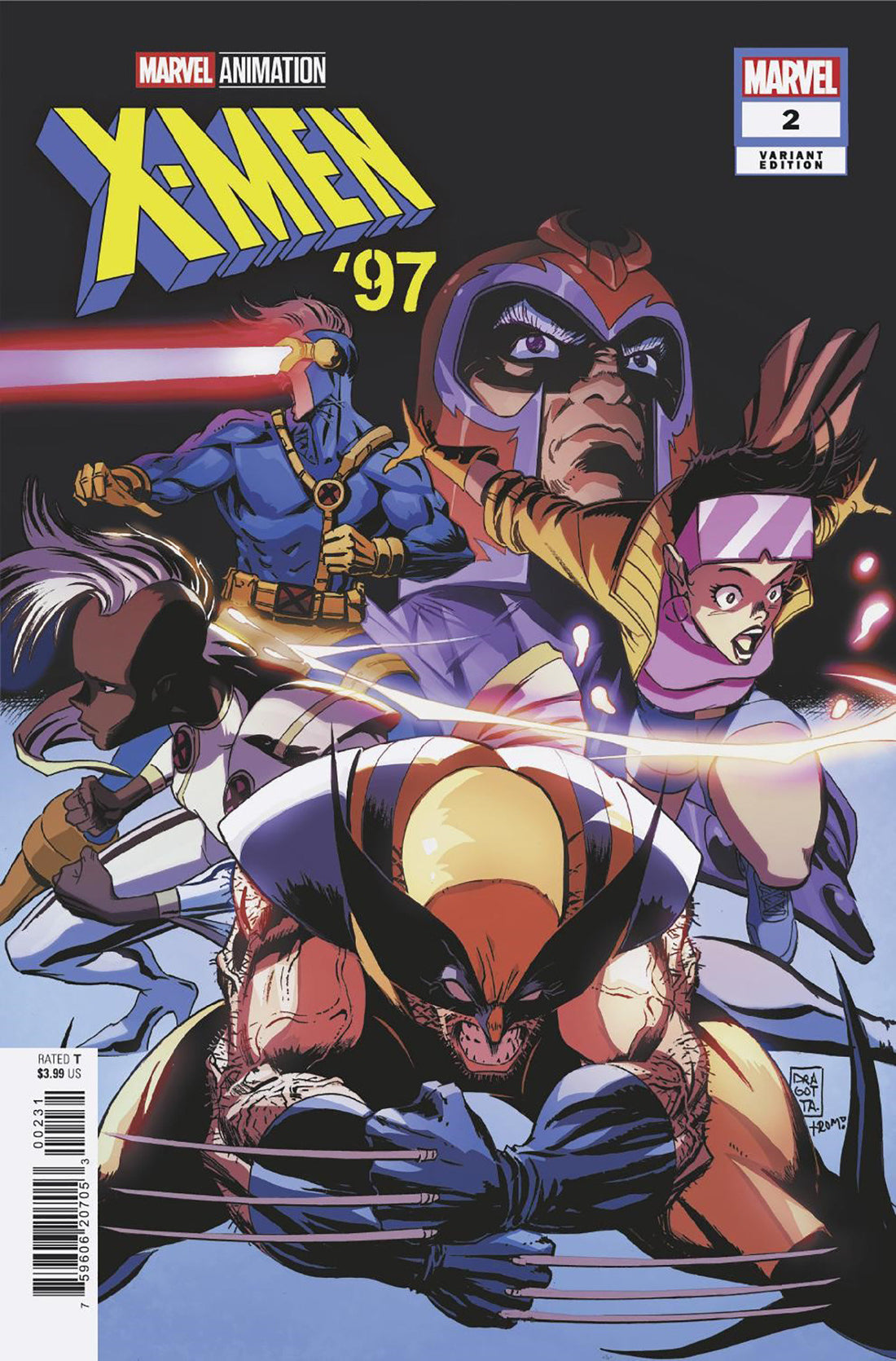 Coinz Comics, Marvel, X-Men '97 #2 N. Dragotta Var. Cvr (2024),  Cover