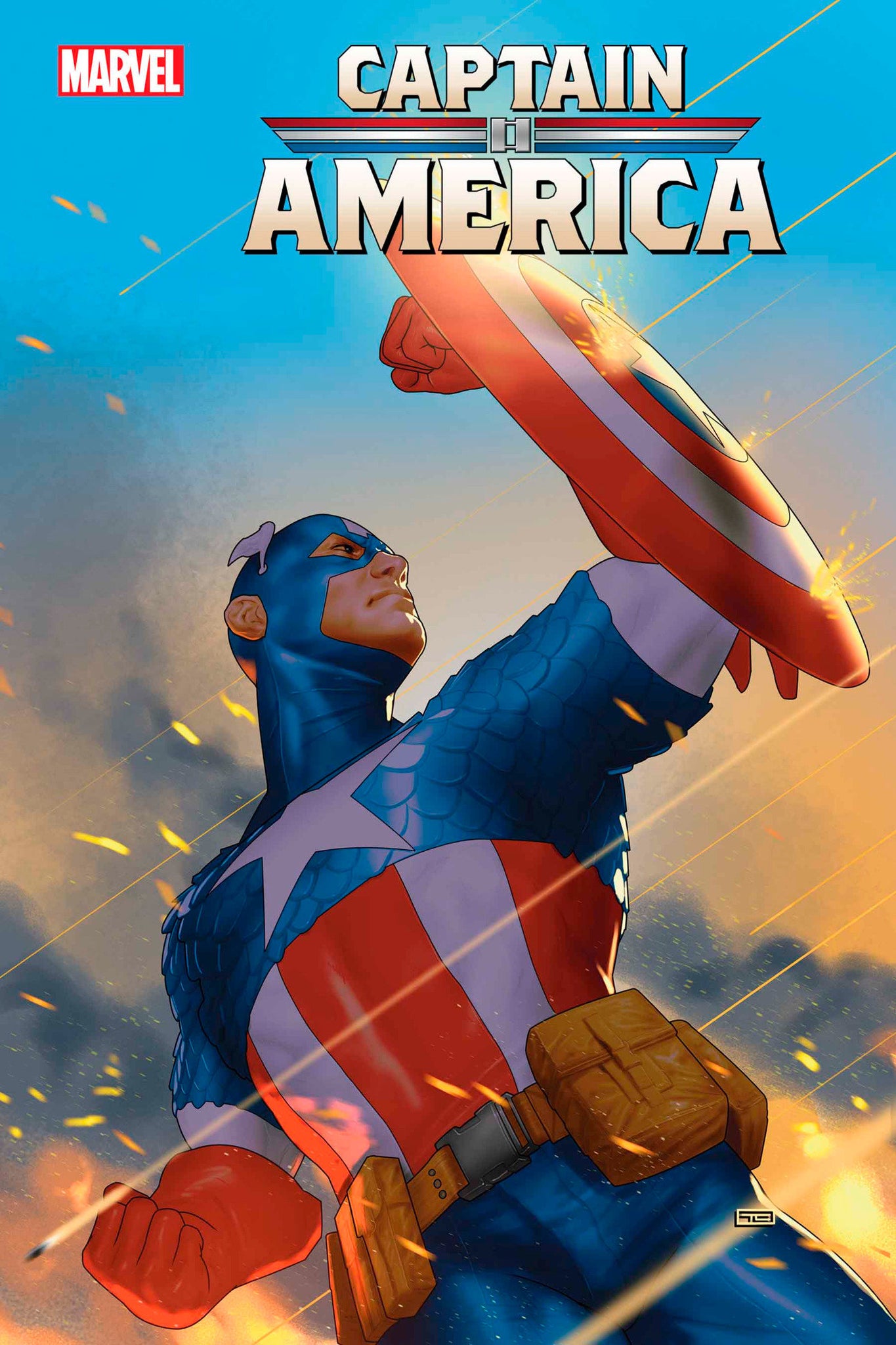 Captain America #16 T. Clarke Cvr 12/18/24 Presale