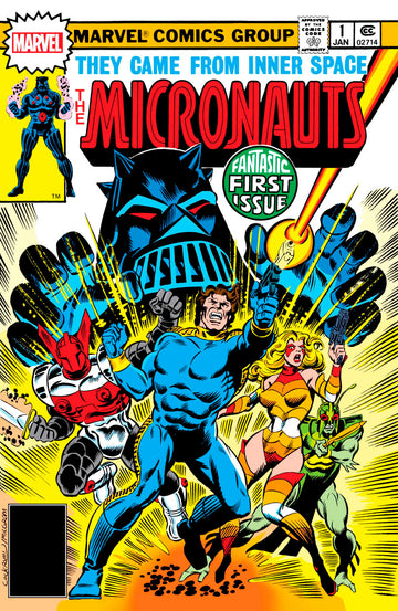 Micronauts #1 Facsimile (2023) 🔑 Key Issue