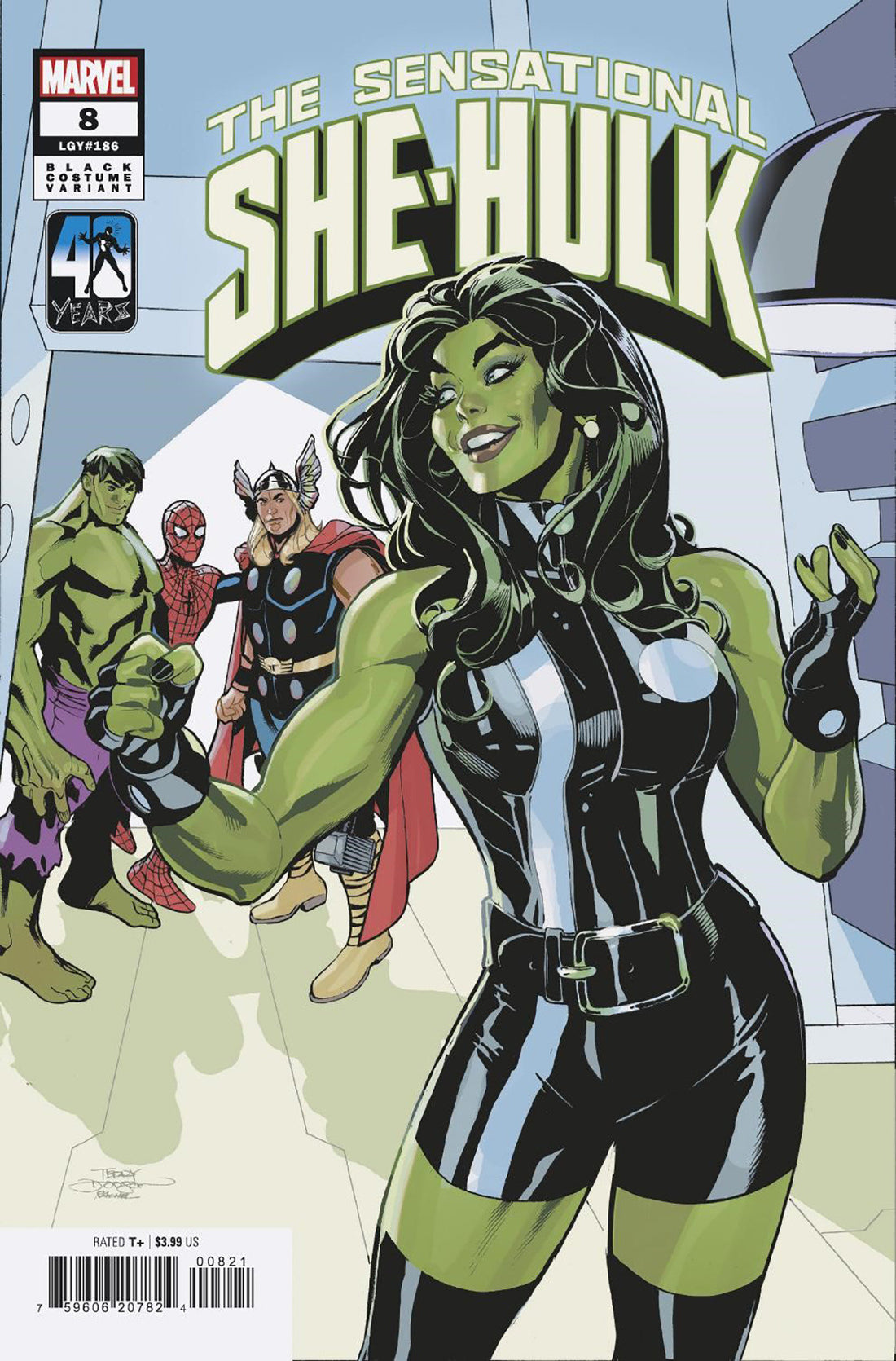 Coinz Comics, Marvel, Sensational She-Hulk #8 T. Dodson Var. Cvr (2024),  Cover