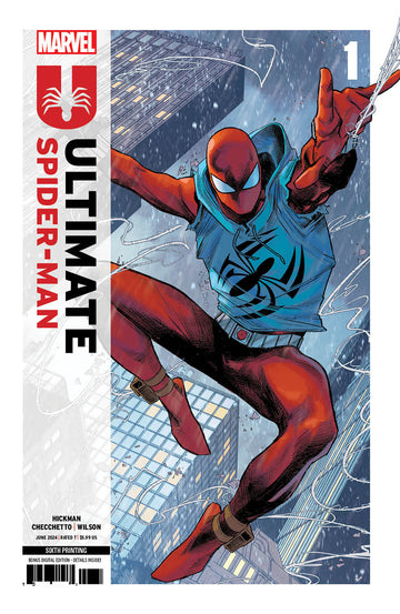  ULTIMATE SPIDER-MAN 6TH PRINTING #1 (2024)- Default Title- MARVEL- Coinz Comics 