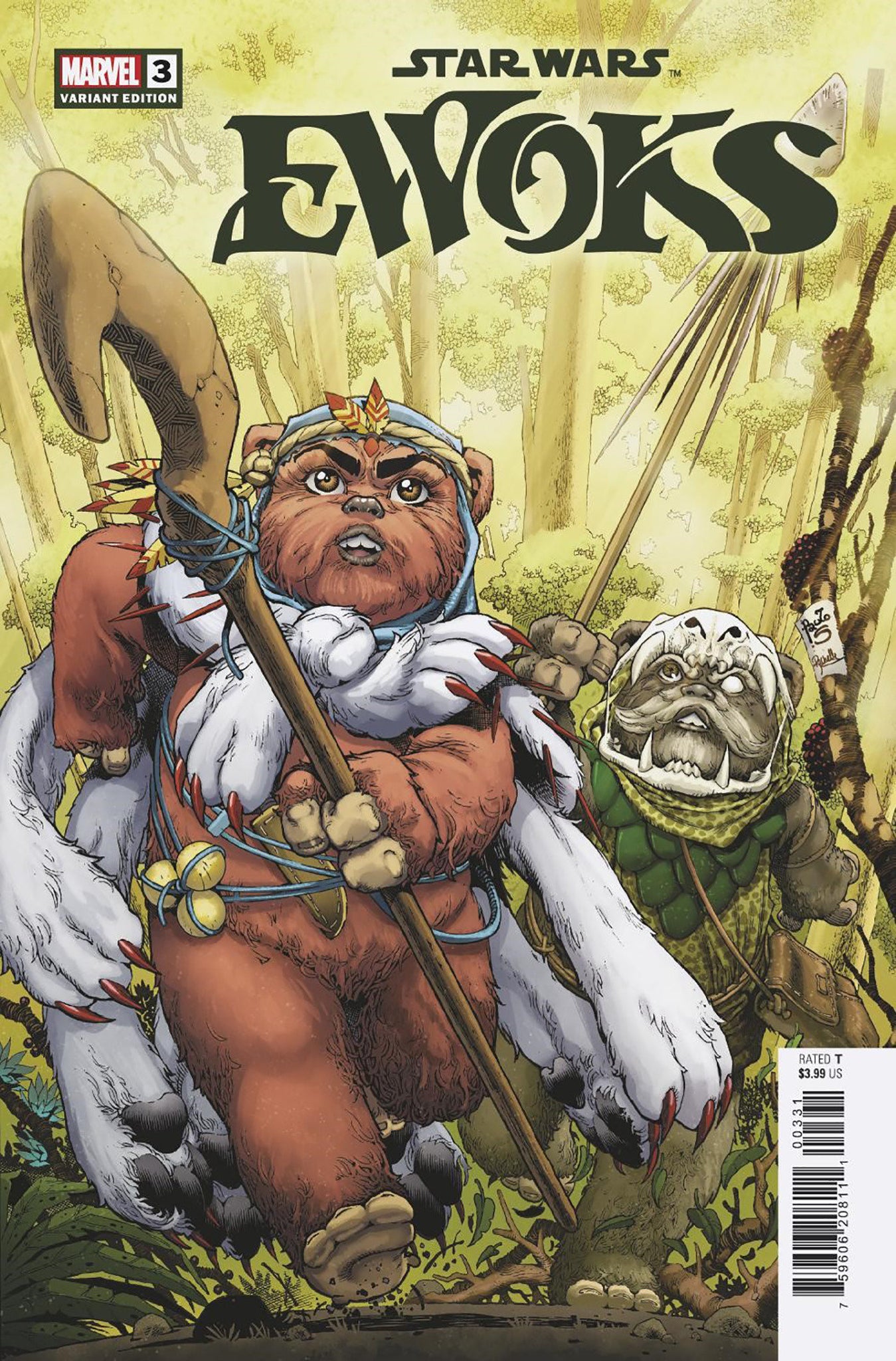 Star Wars: Ewoks #3 P. Siqueira Cvr 12/18/24 Presale