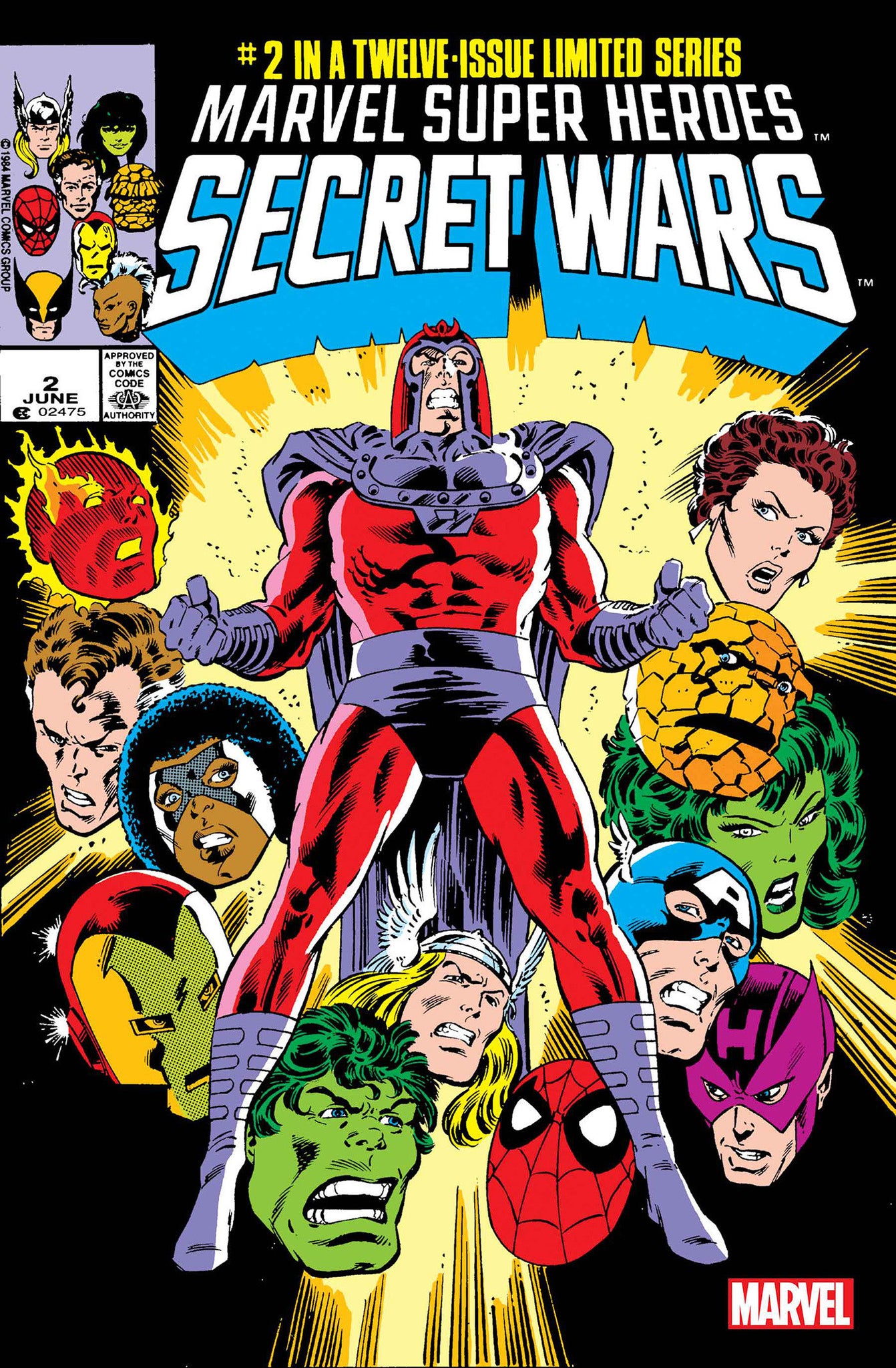 Marvel Super Heroes Secret Wars #2 Facsimile (2024)