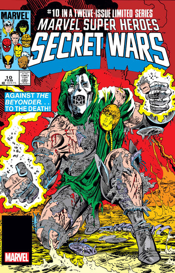 Marvel Super Heroes Secret Wars #10 Facsimile Foil Var. (2024)