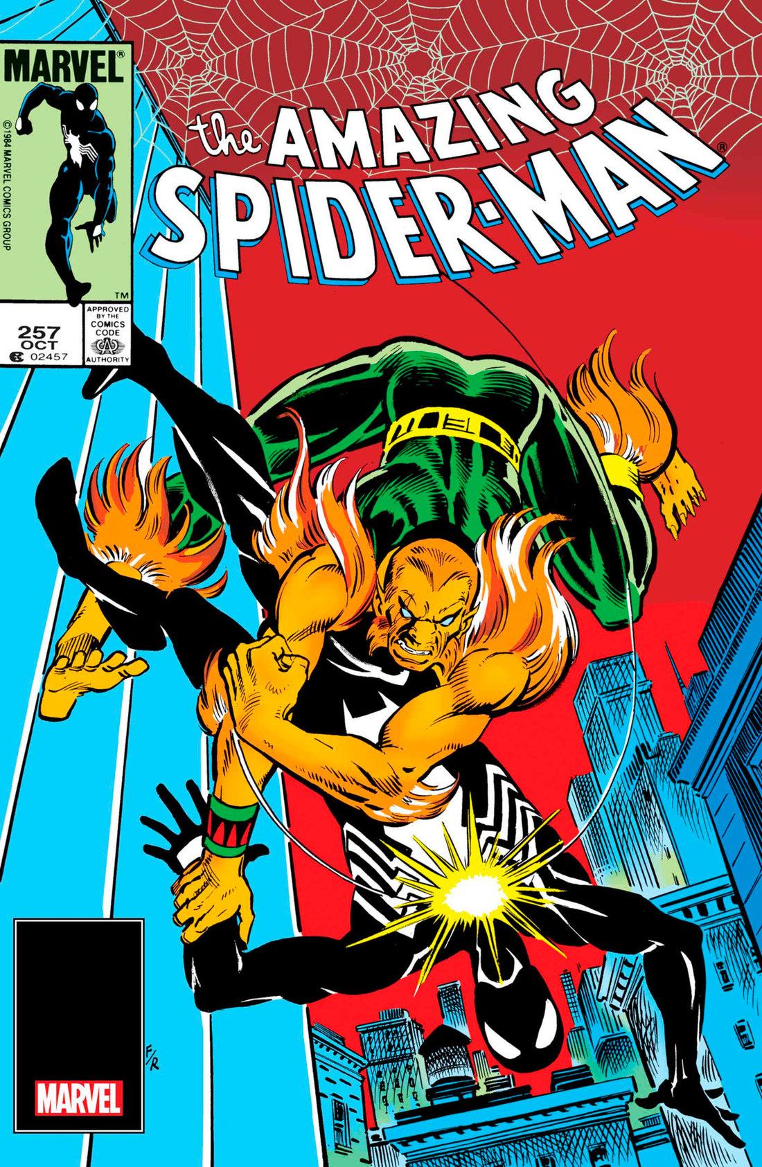  AMAZING SPIDER-MAN #257 (2024)- CVR (MAIN) Ron Frenz, CVR 1:25 7 FACSIMILE EDITION TONY DANIEL VAR- MARVEL- Coinz Comics 