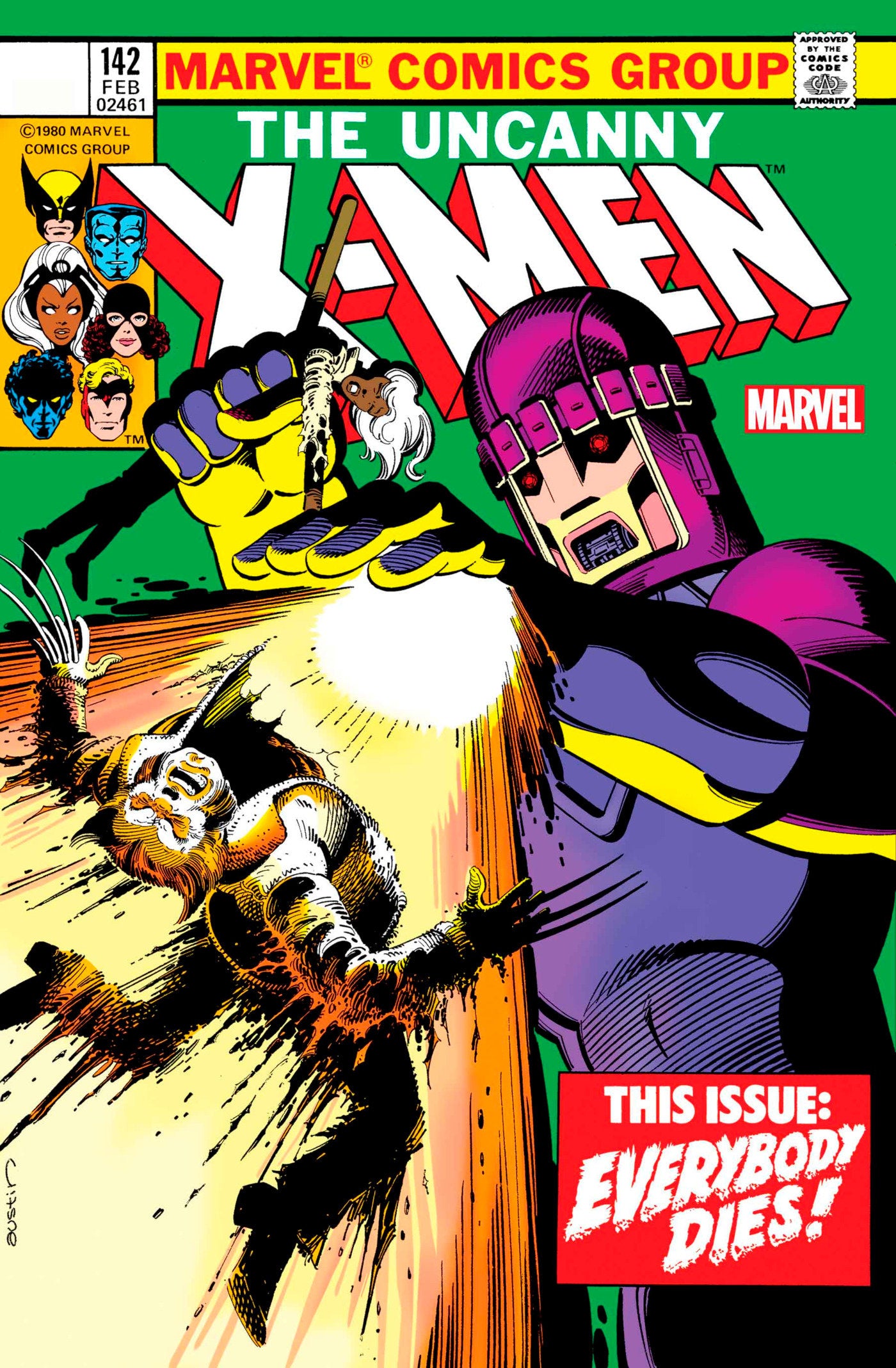  UNCANNY X-MEN #142 (2023)- Default Title- MARVEL- Coinz Comics 