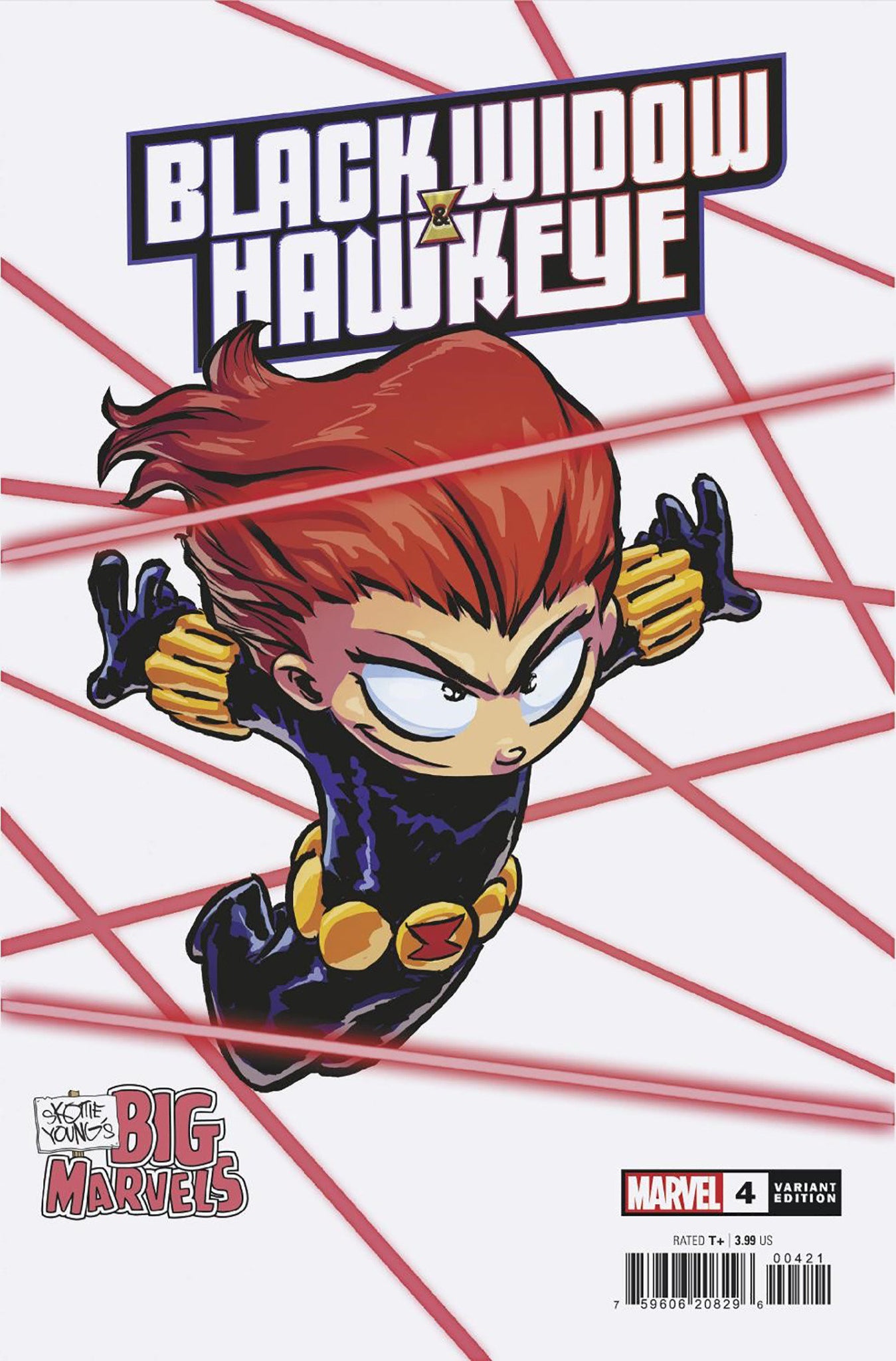 Black Widow & Hawkeye #4 S. Young Var. (2024)