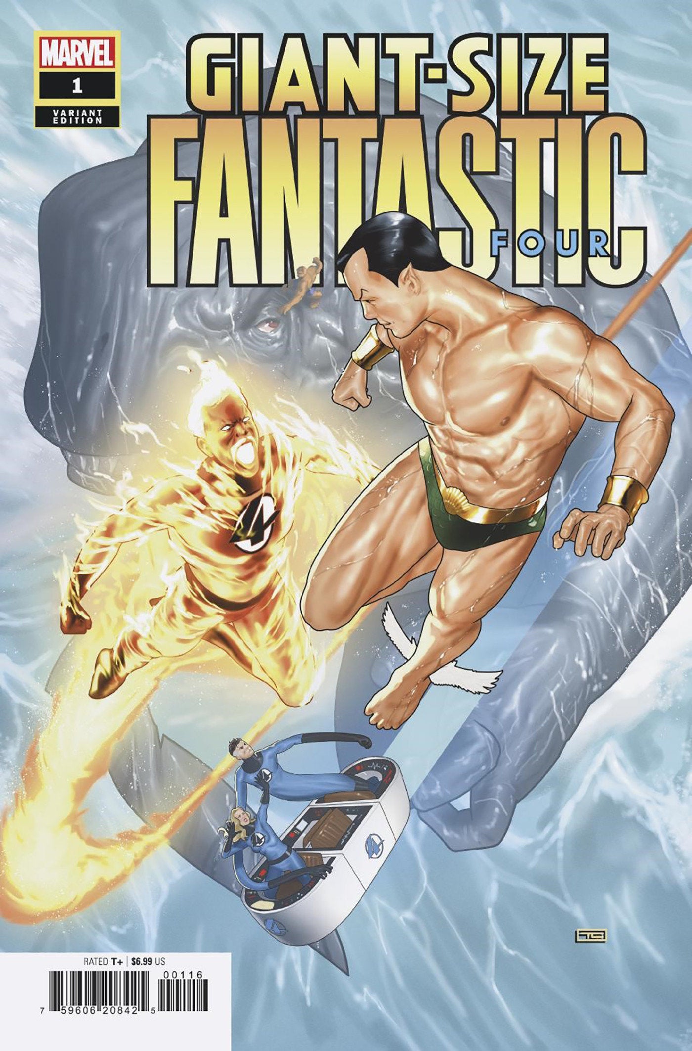  GIANT-SIZE FANTASTIC FOUR #1 (2024)- CVR (MAIN) Bryan Hitch, CVR DAVE BARDIN DEADLY FOES VAR, CVR RON LIM VAR, CVR 1:50 TAURIN CLARKE VAR- MARVEL- Coinz Comics 