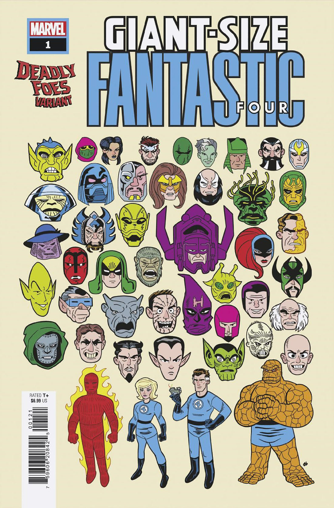  GIANT-SIZE FANTASTIC FOUR #1 (2024)- CVR (MAIN) Bryan Hitch, CVR DAVE BARDIN DEADLY FOES VAR, CVR RON LIM VAR, CVR 1:50 TAURIN CLARKE VAR- MARVEL- Coinz Comics 