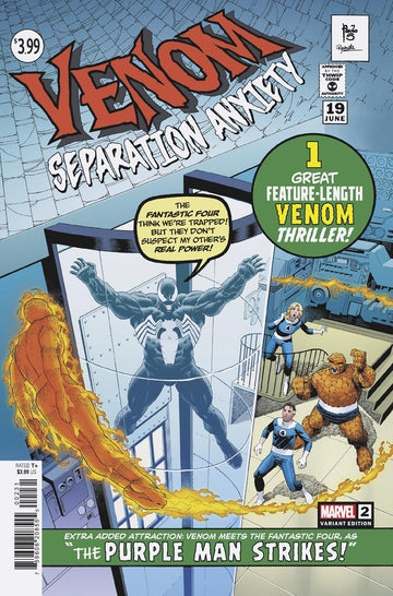 Venom: Separation Anxiety #2 Homage P. Siqueira Var. (2024)