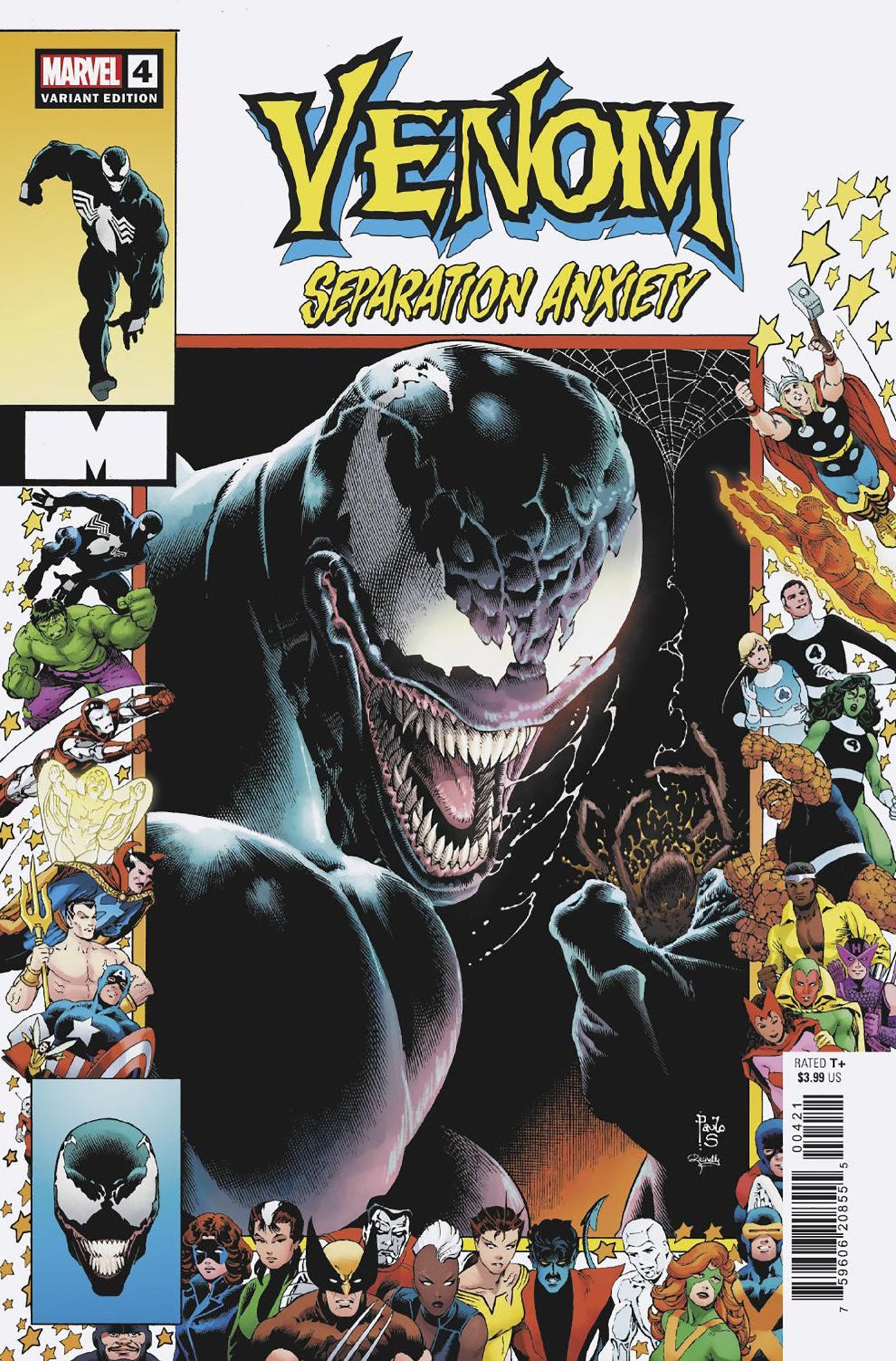 Venom: Separation Anxiety #4 Homage P. Siqueira Var. (2024)