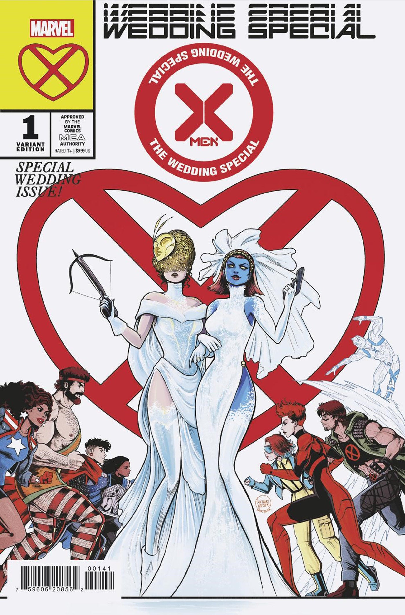 Coinz Comics, Marvel, X-Men: The Wedding Special #1 L. Vecchio Var. Cvr (2024),  Cover