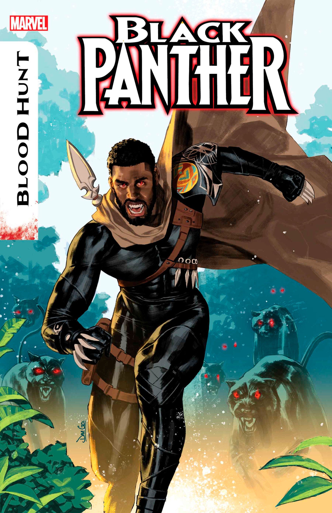  BLACK PANTHER: BLOOD HUNT #2 (2024)- CVR (MAIN) Andrea Sorrentino, CVR DAVI GO VAR [BH]- MARVEL- Coinz Comics 