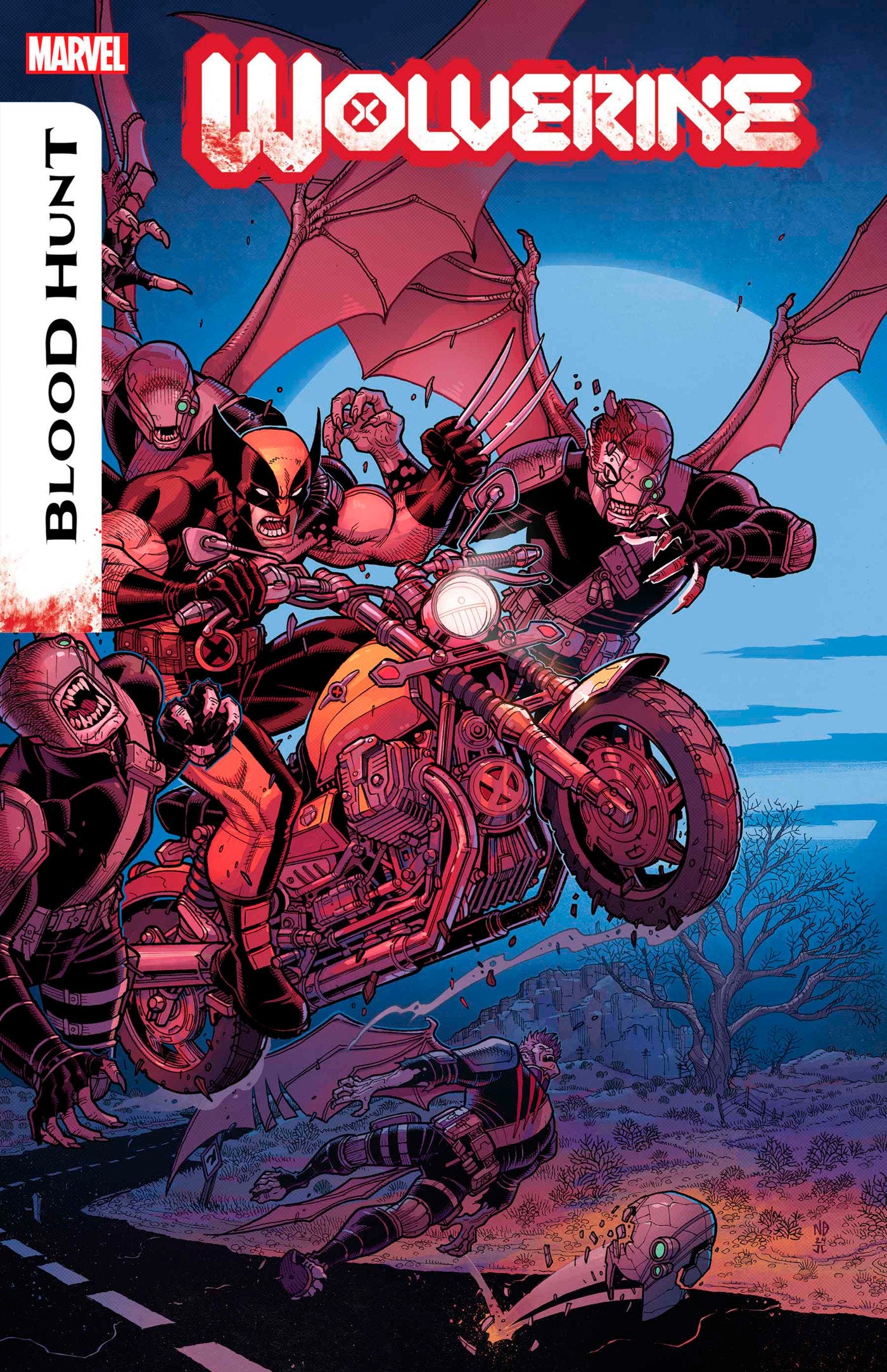 WOLVERINE: BLOOD HUNT #2 (2024)- CVR (MAIN) Ben Harvey, CVR NICK BRADSHAW VAR [BH]- MARVEL- Coinz Comics 