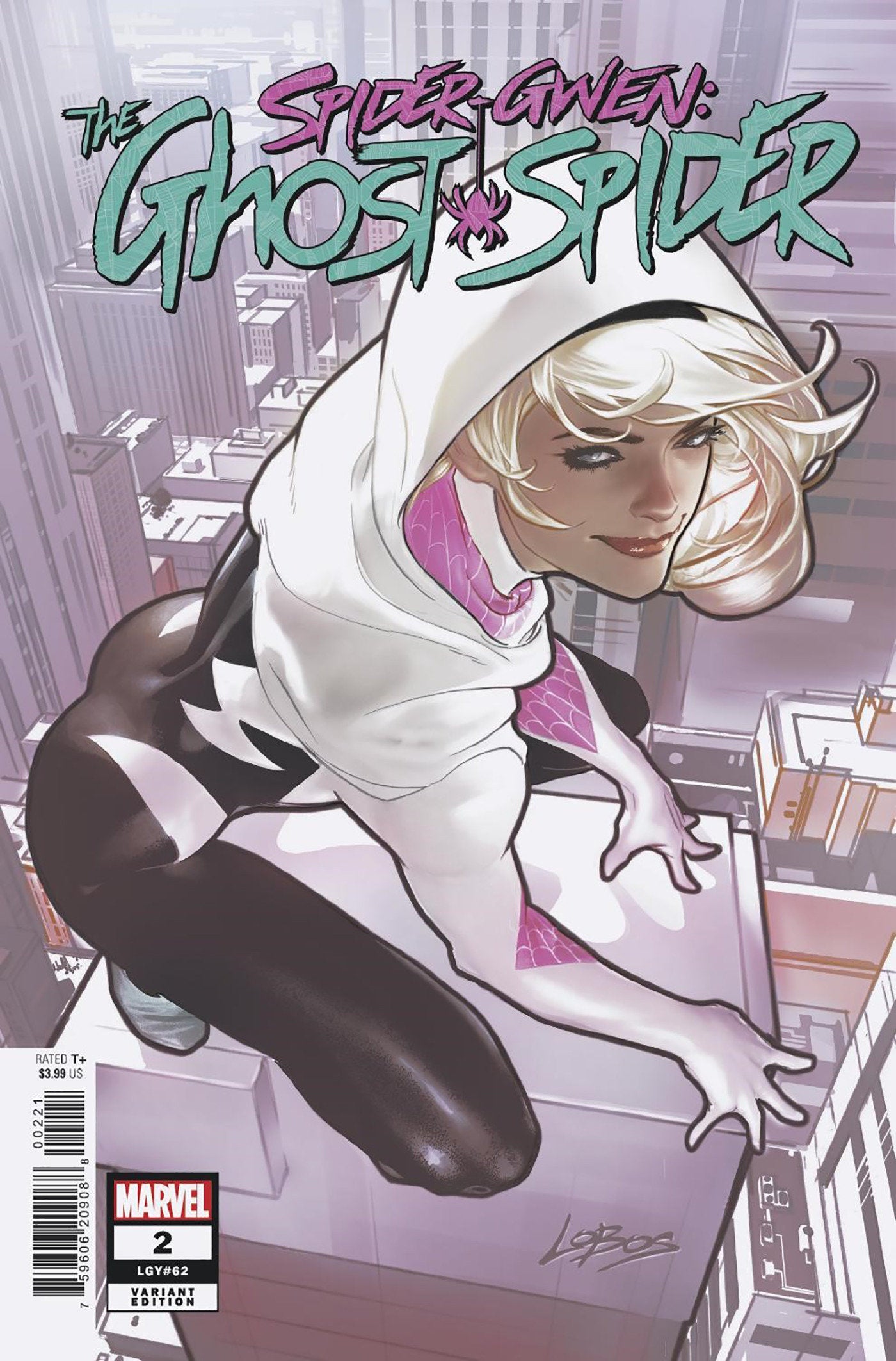 Coinz Comics, Marvel, Spider-Gwen: The Ghost-Spider #2 P. Villalobos Var. Cvr (2024),  Cover