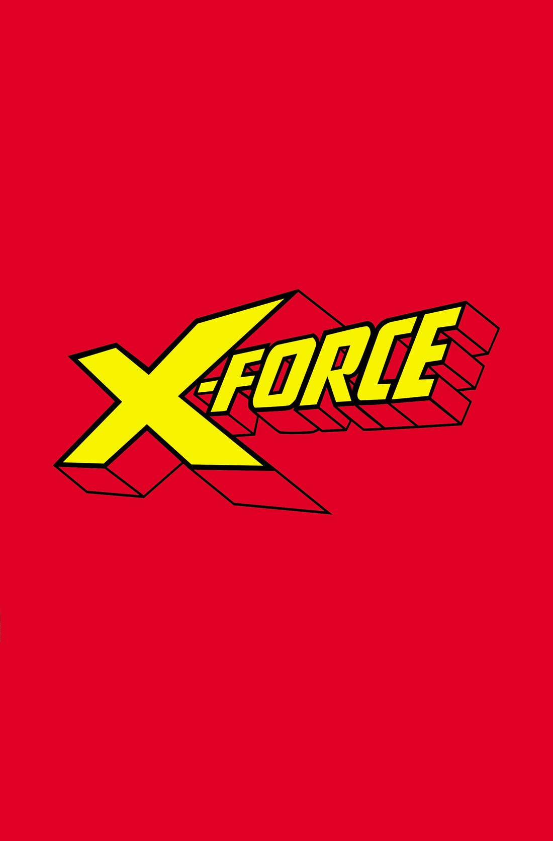 Coinz Comics, Marvel, X-Force #1 Logo S. Segovia Var. Cvr (2024),  Cover