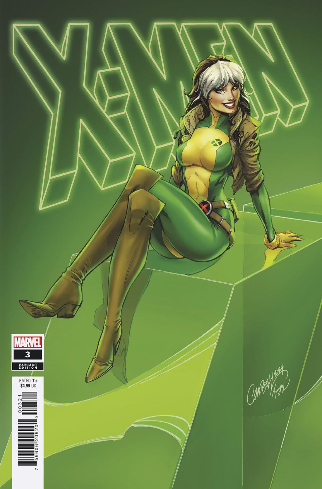 Coinz Comics, Marvel, X-Men #3 J S. Campbell Var. Cvr (2024), Cover
