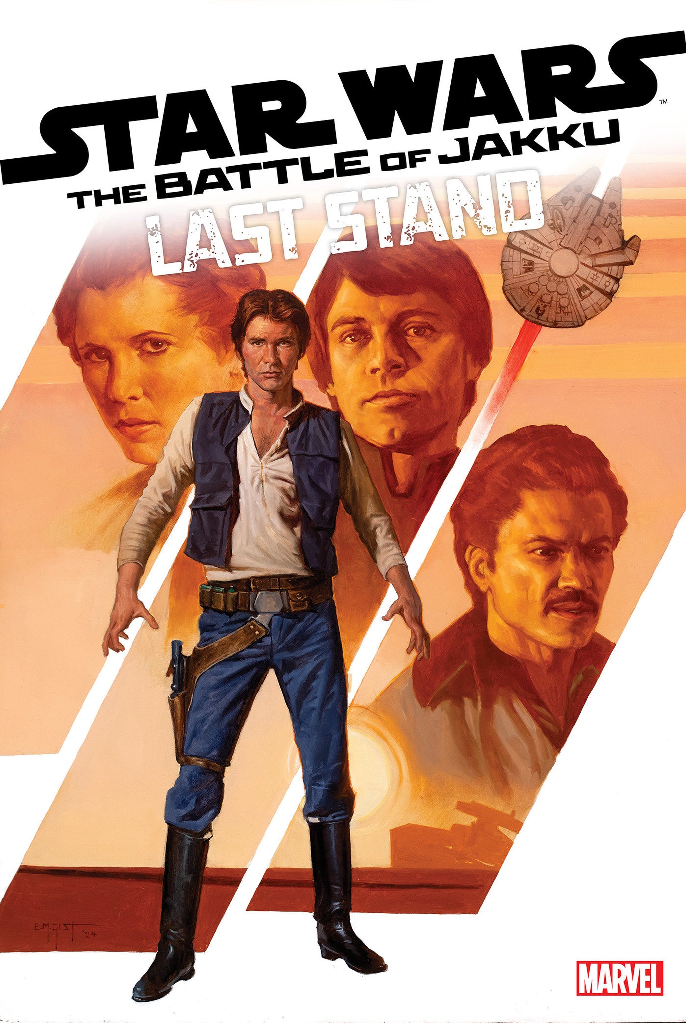 Star Wars: Battle Of Jakku - Last Stand #10 E.M. Gist Cvr 1/8/25 Presale