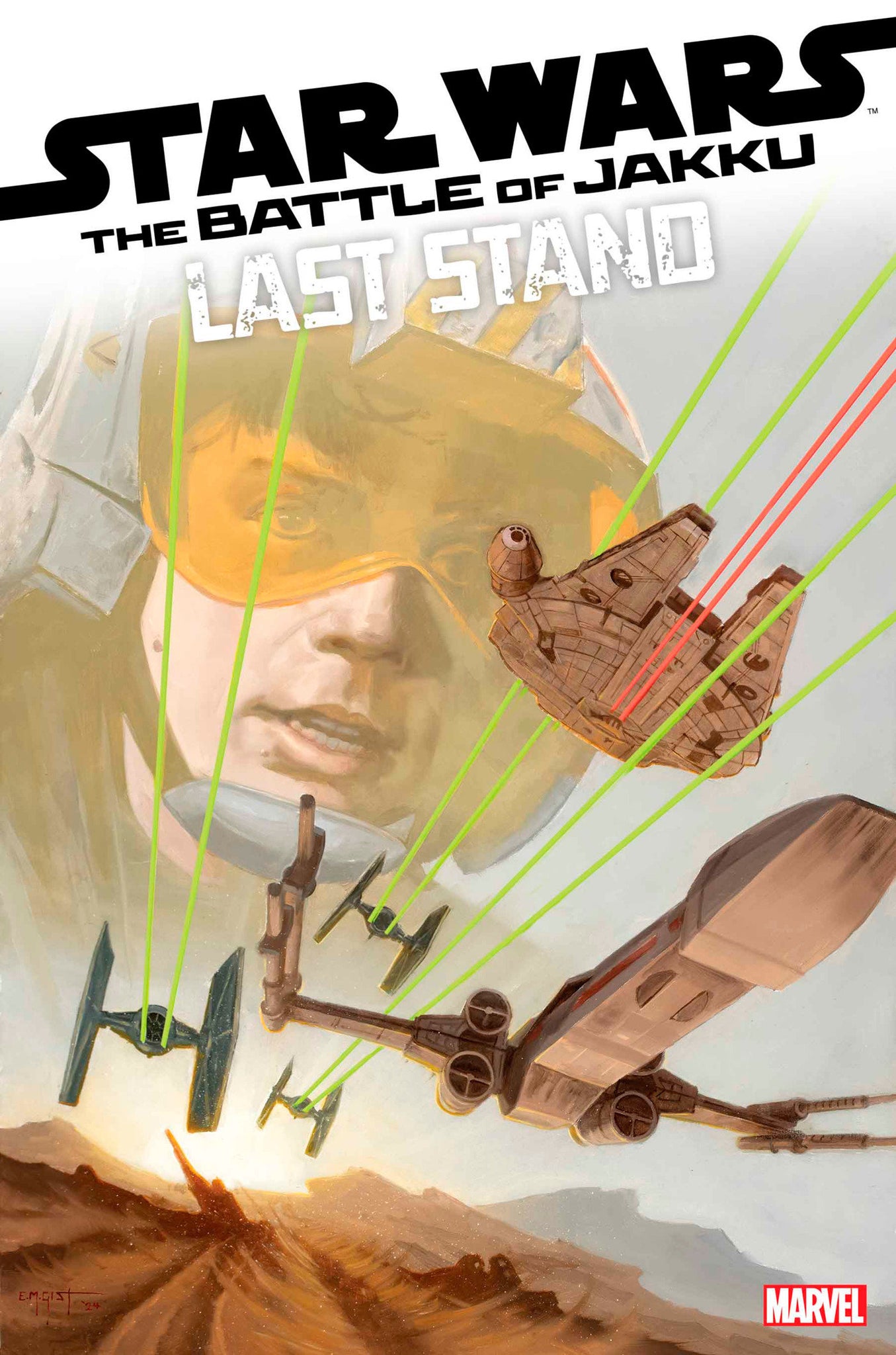 Star Wars: Battle Of Jakku - Last Stand #11 E.M. Gist Cvr 1/15/25 Presale