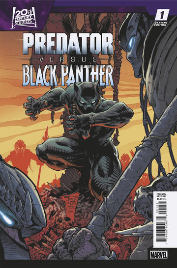 Coinz Comics, Marvel, Predator Vs. Black Panther #1 P. Tan Var. Cvr (2024),  Cover