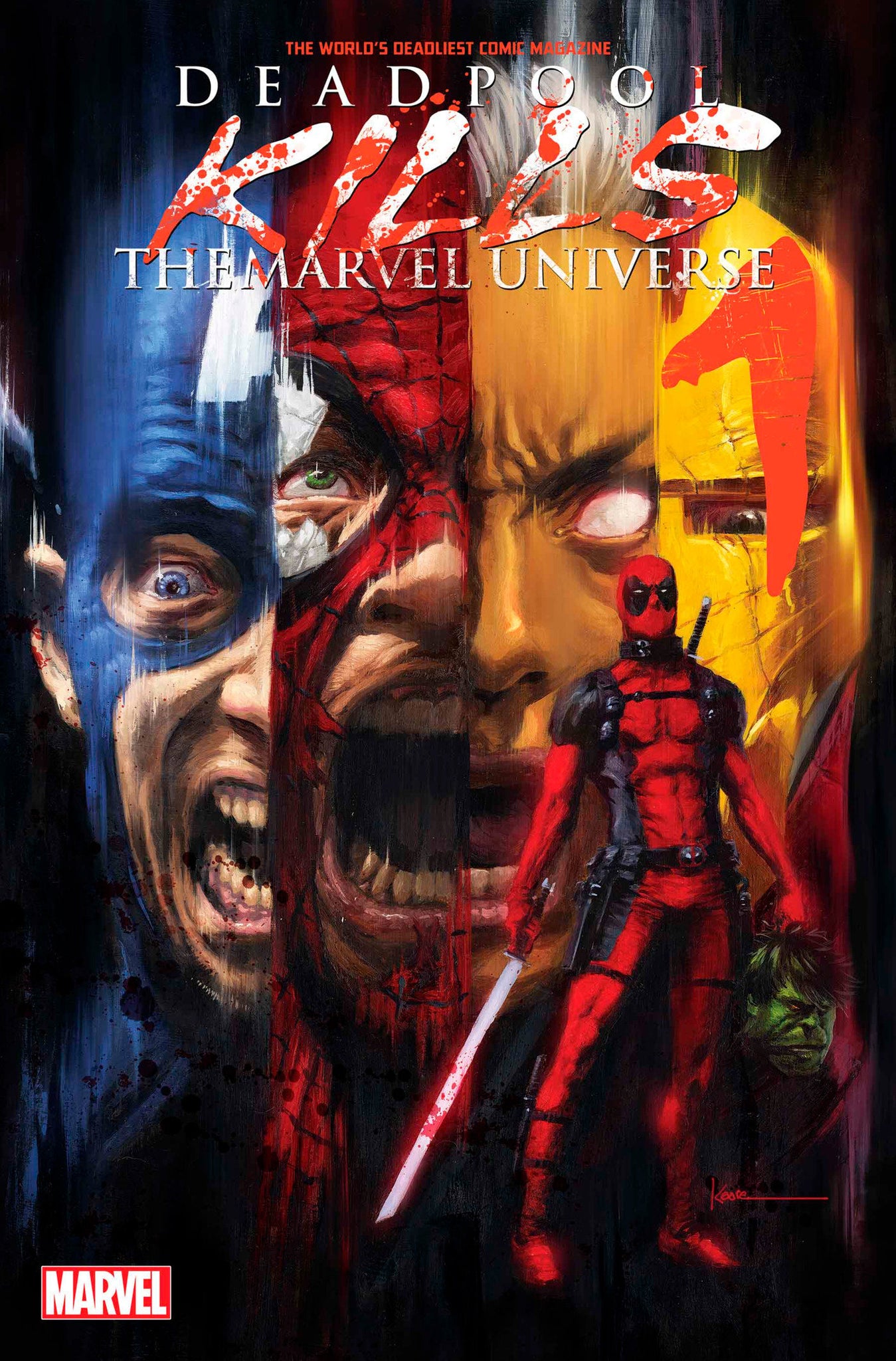 Deadpool Kills the Marvel Universe #1 Facsimile K. Andrews (2024)