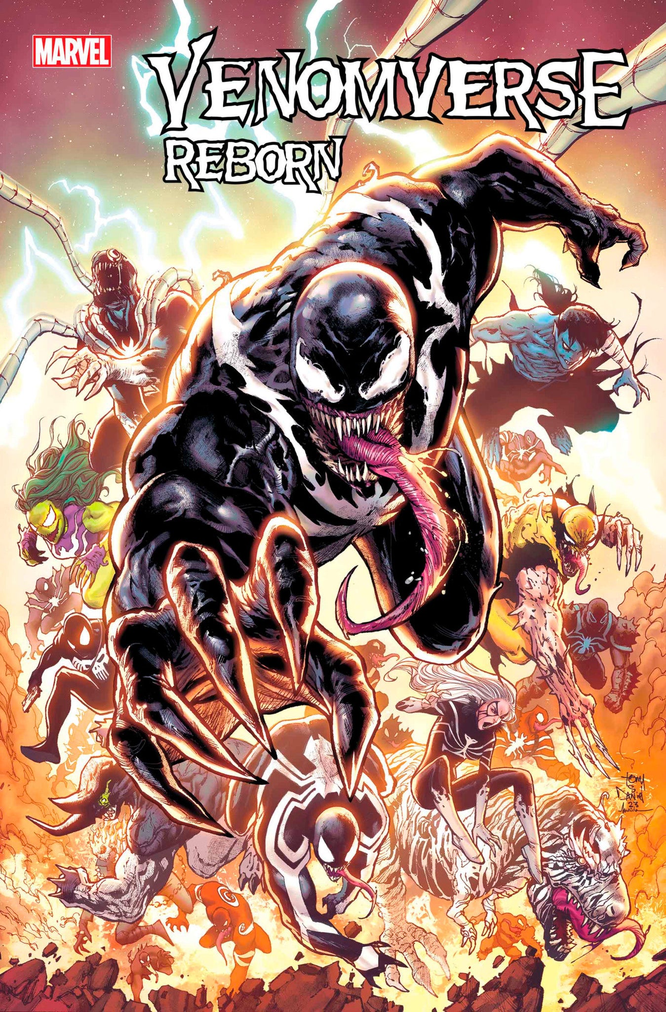 Coinz Comics, Marvel, Venomverse Reborn #1 T. Daniel Cvr (2024),  Cover