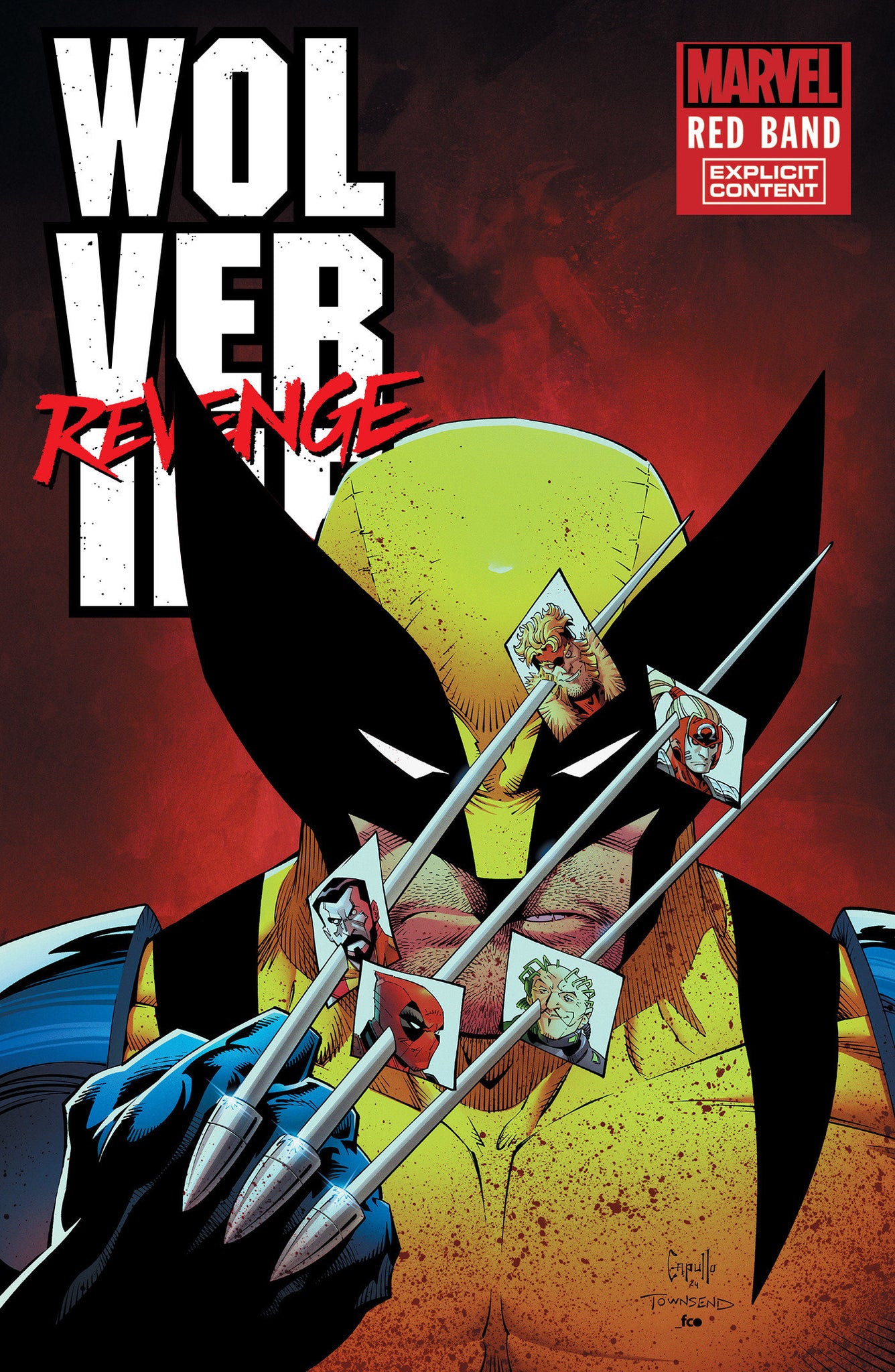 Wolverine: Revenge - Red Band #2 G. Capullo Main Cvr. (2024)