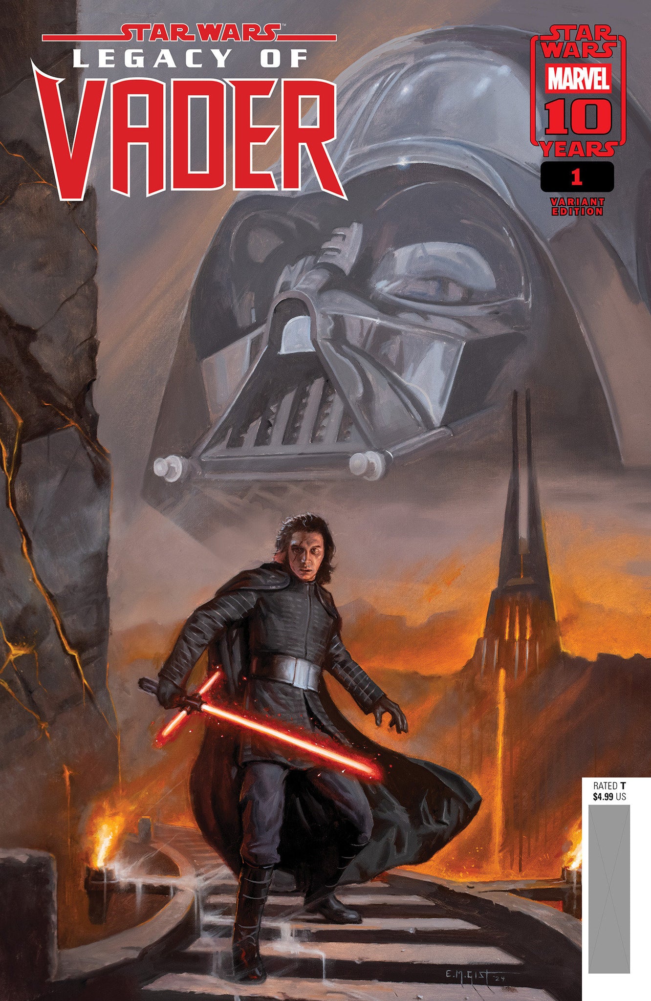 Star Wars: The Legacy Of Vader #1 E.M. Gist Cvr 2/5/25 Presale