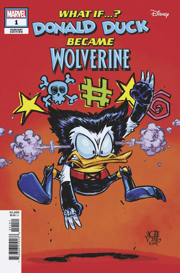 What If...? Donald Duck Became Wolverine #1 S. Young Var. (2024)