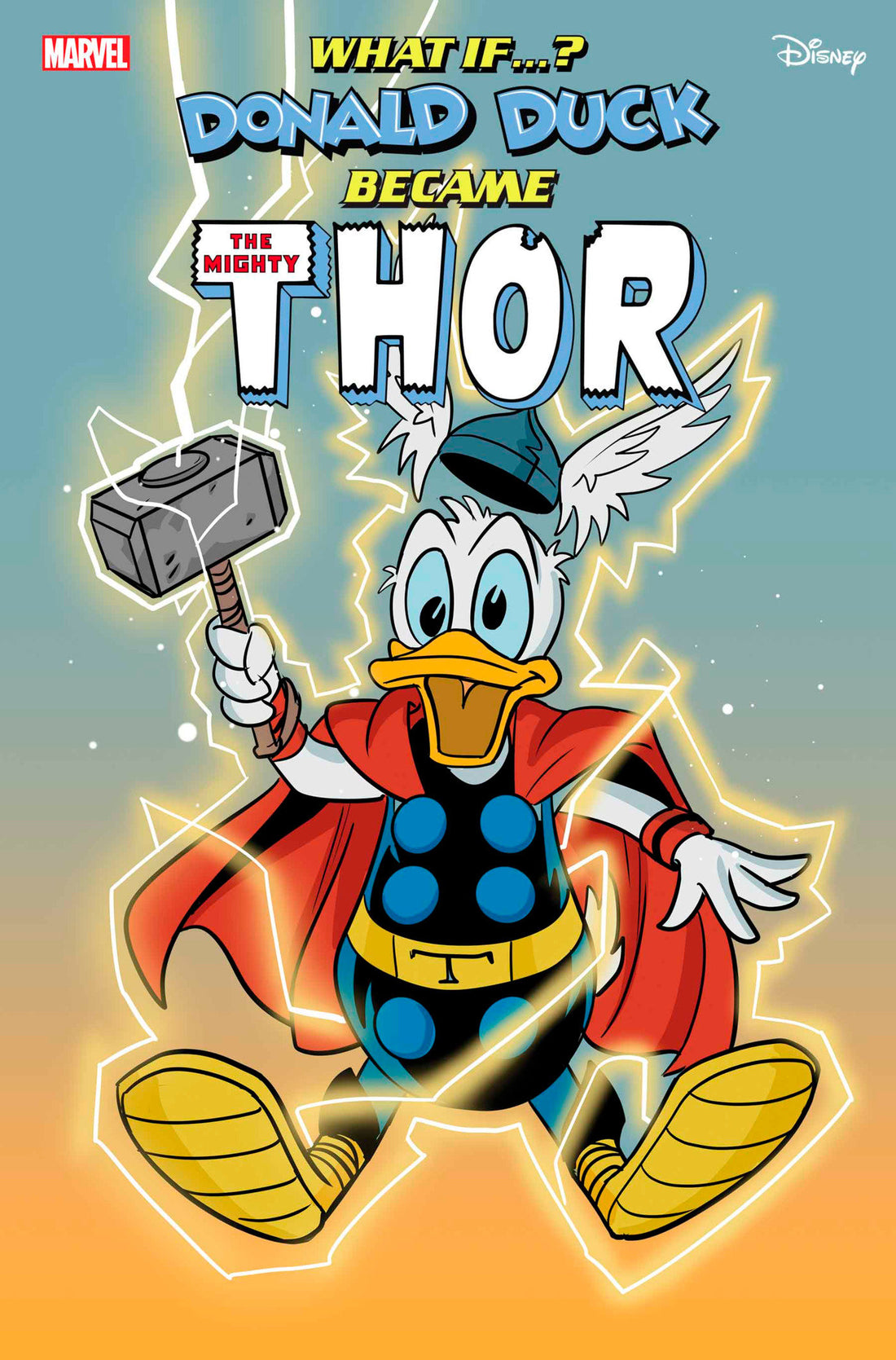 Coinz Comics, Marvel, Marvel & Disney: What If...? Donald Duck Became Thor #1 Phil Noto Var. Cvr (2024),  Cover