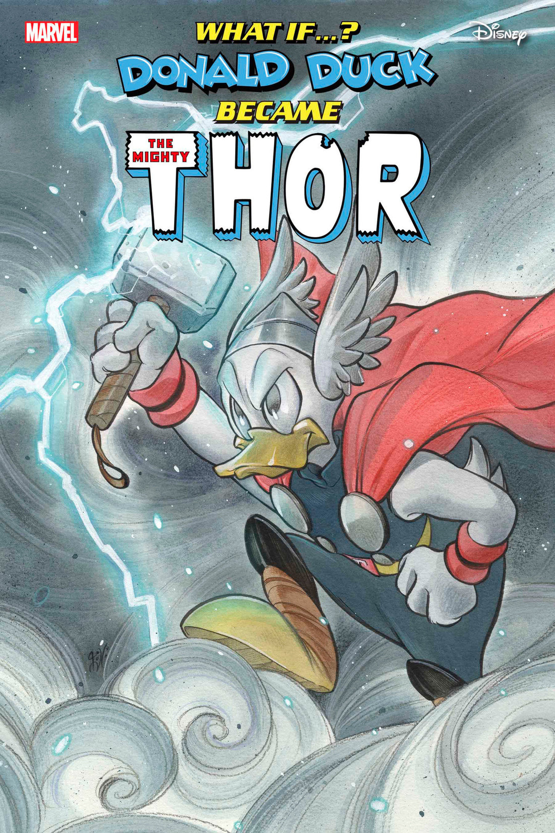 Coinz Comics, Marvel, Marvel & Disney: What If...? Donald Duck Became Thor #1 P. Momoko Var. Cvr (2024),  Cover