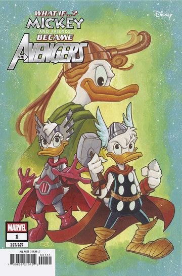 Marvel & Disney: What If...? Mickey & Friends Became The Avengers #1 C. Zullo Cvr (2025)