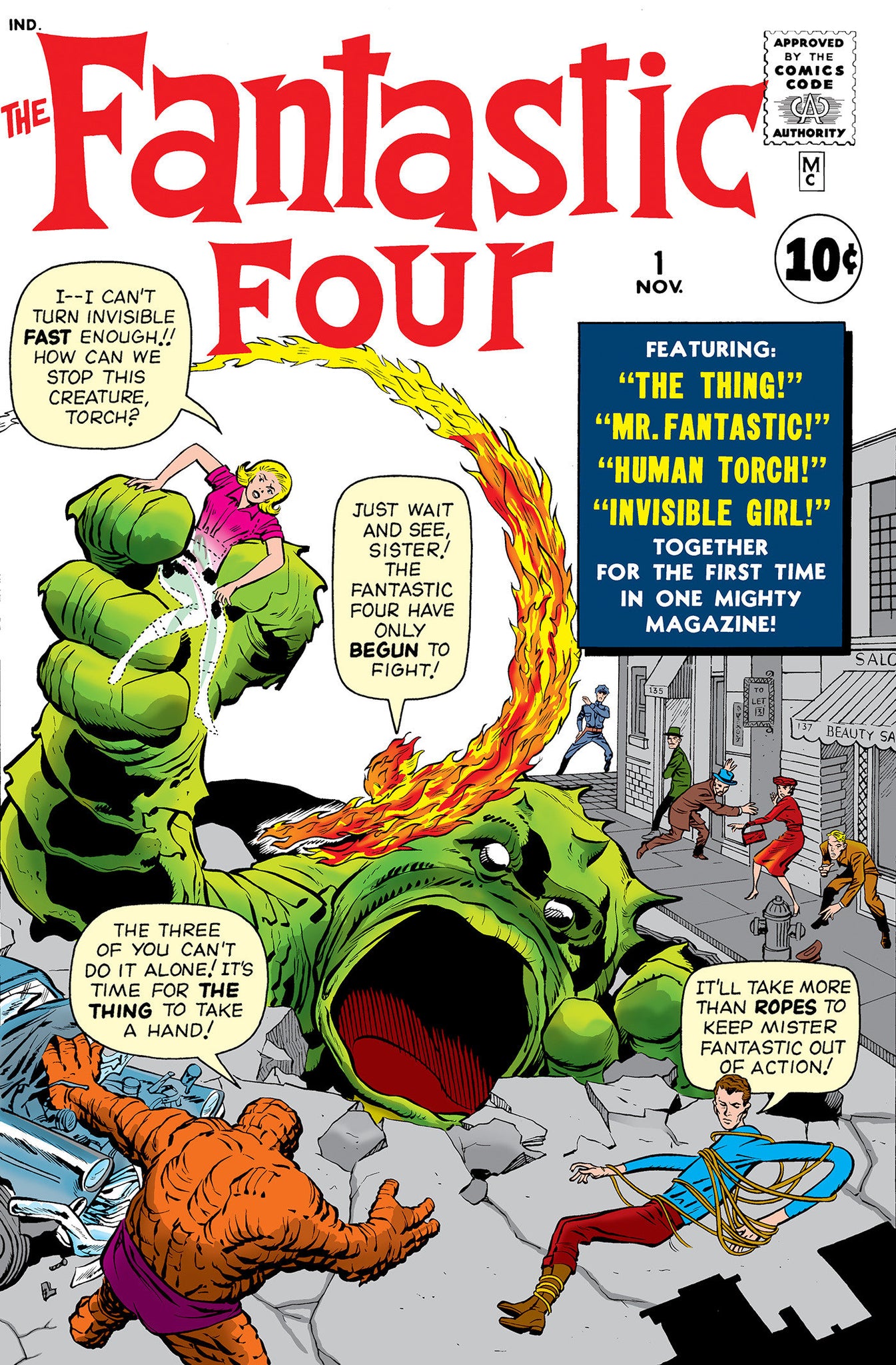 Fantastic Four #1 Facsimile J. Kirby Cvr 1/8/25 Presale