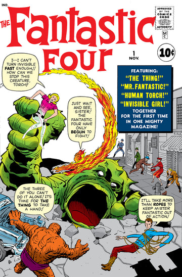 Fantastic Four #1 Facsimile Foil J. Kirby Cvr 1/8/25 Presale