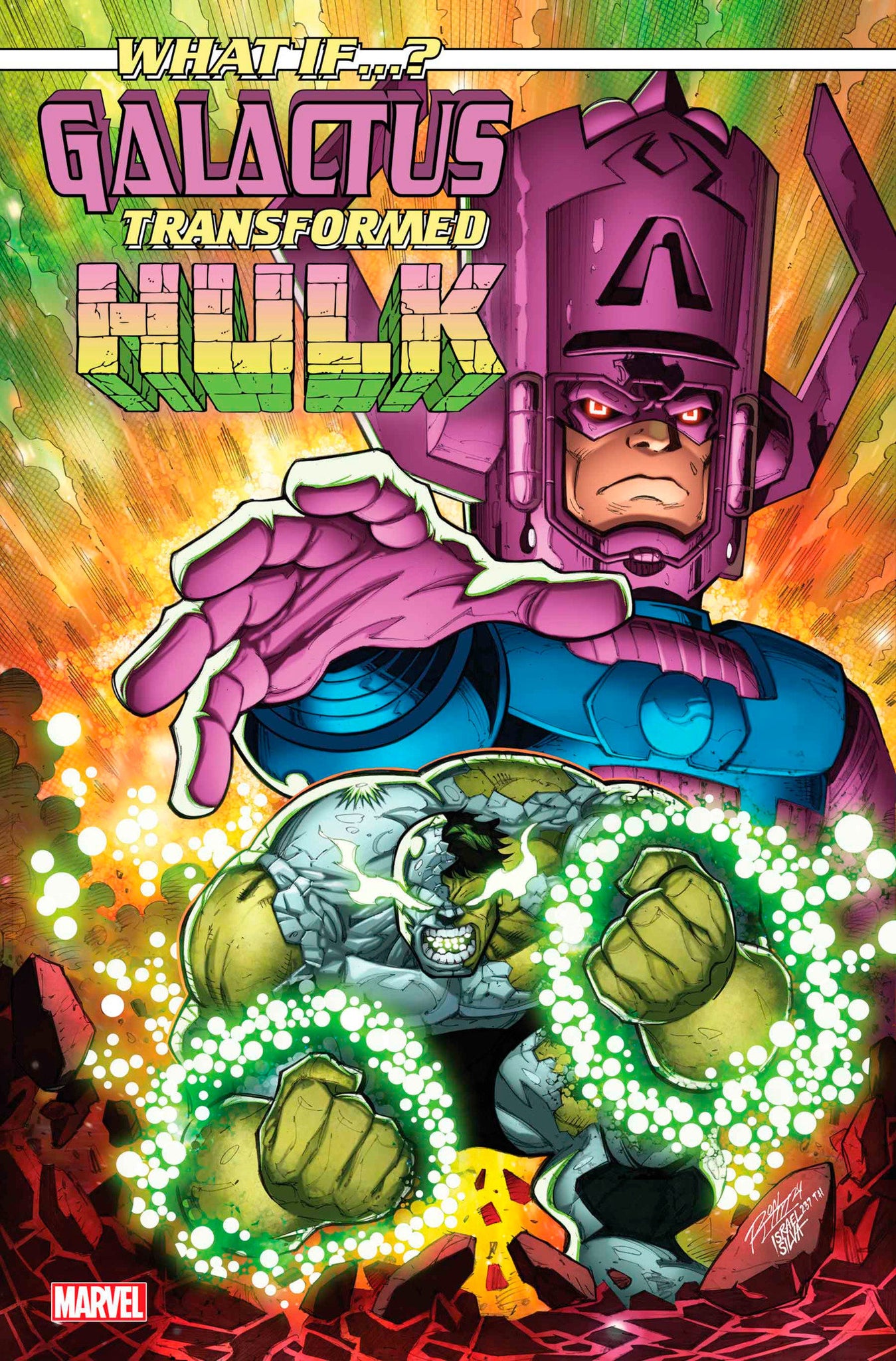 What If...? Galactus: Galactus Transformed Hulk? #1 Ron Lim Cvr 1/1/25 Presale