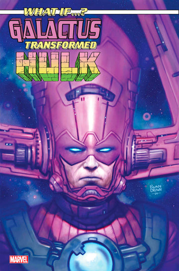 What If...? Galactus: Galactus Transformed Hulk? #1 R. Brown Cvr 1/1/25 Presale