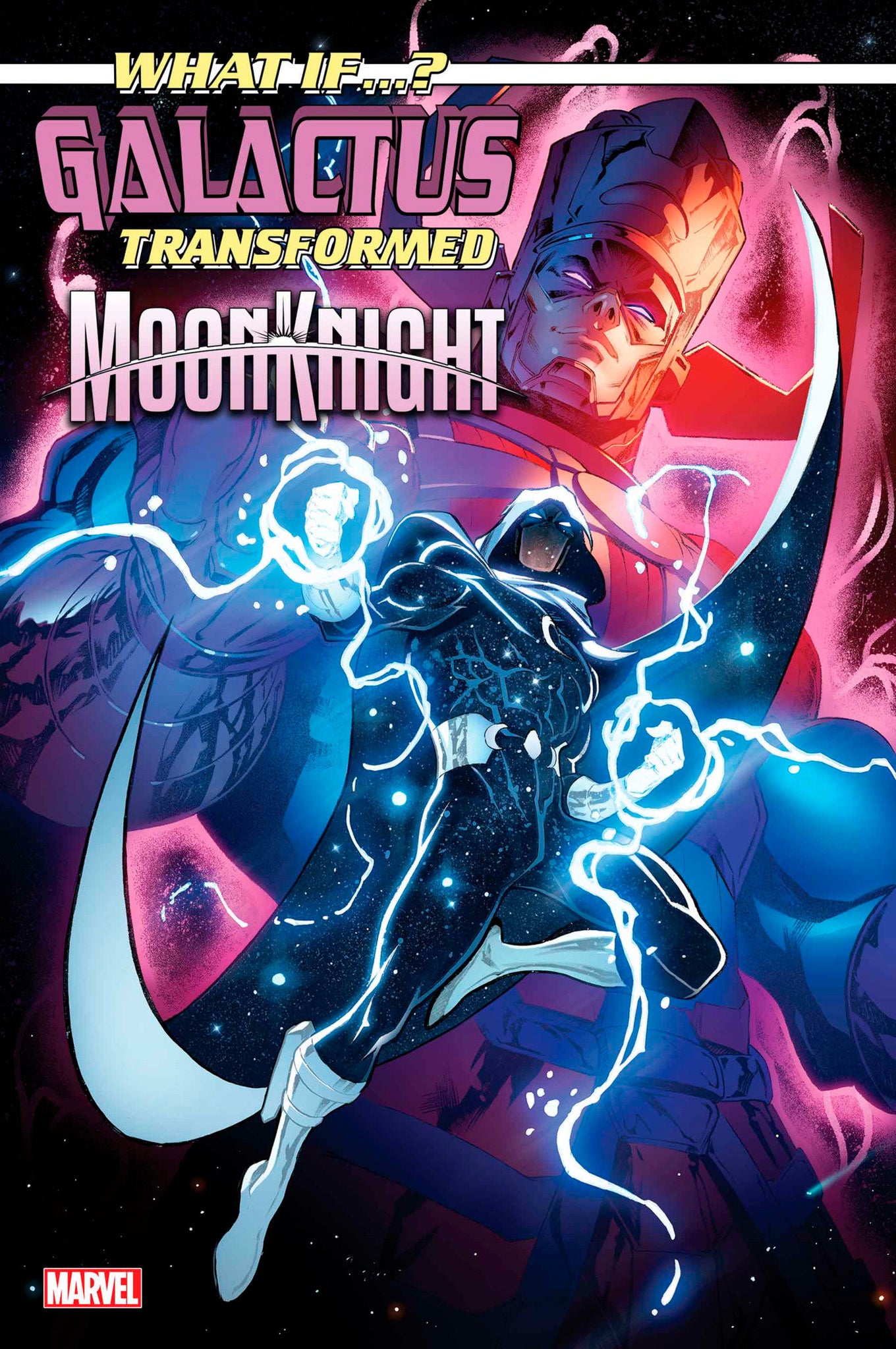 What If...? Galactus: Galactus Transformed Moon Knight? #1 I. Coello Cvr 1/15/25 Presale