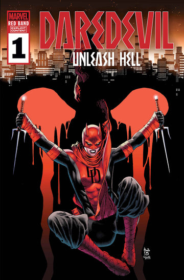 Daredevil: Unleash Hell - Red Band #1 P. Siqueira Cvr 1/8/25 Presale