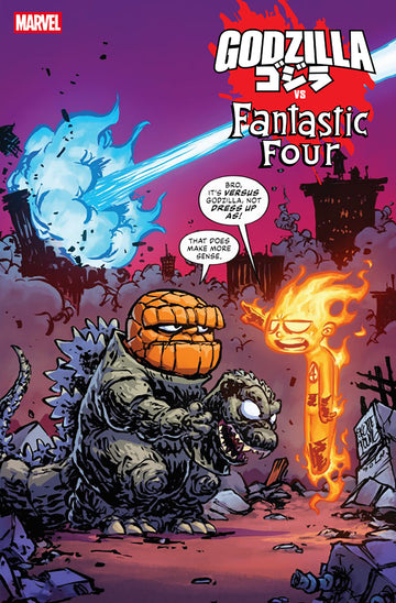 Godzilla Vs. Fantastic Four #1 S. Young Cvr (2025)