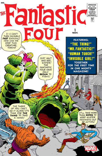 Fantastic Four #1 Facsimile J. Kirby Cvr (2025)