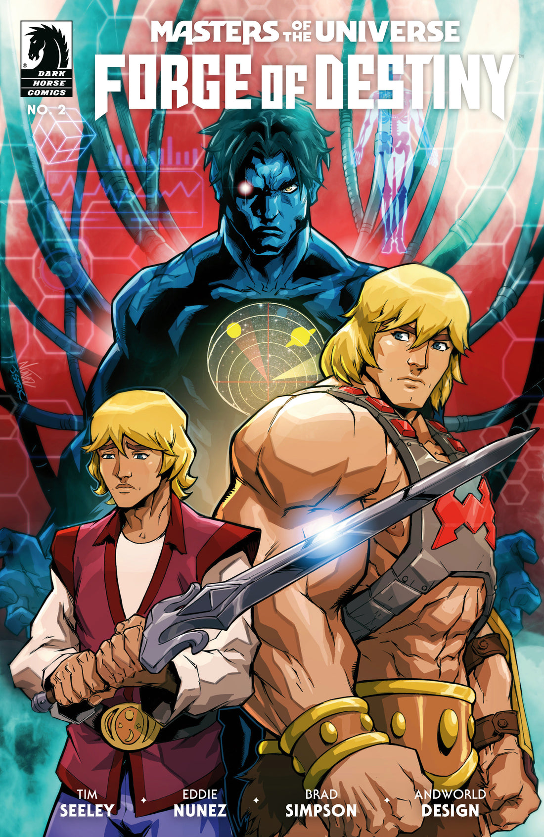 Coinz Comics, Dark Horse Comics, Masters Of The Universe: Forge Of Destiny #2 E. Nunez Cvr (2023),  Cover