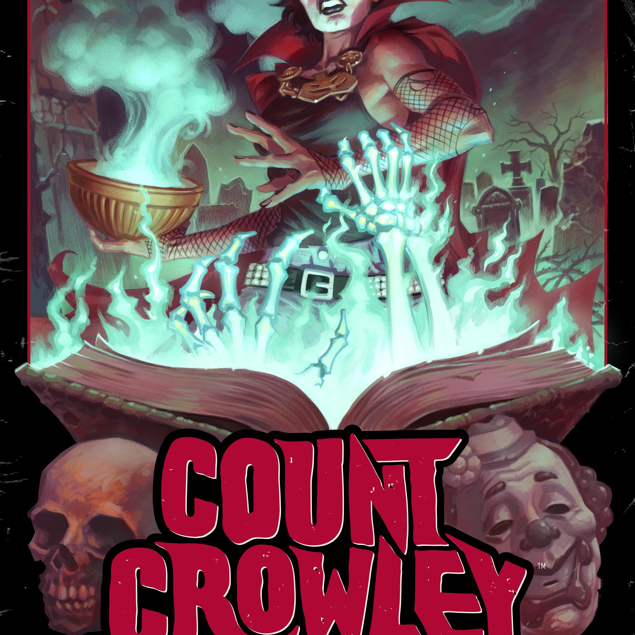  COUNT CROWLEY: MEDIOCRE MIDNIGHT MONSTER HUNTER #4 (2024)- CVR (MAIN) Lukas Ketner, CVR (CVR B) (TYLER CROOK)- DARK HORSE COMICS- Coinz Comics 