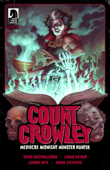 COUNT CROWLEY: MEDIOCRE MIDNIGHT MONSTER HUNTER #4 (2024)- CVR (MAIN) Lukas Ketner, CVR (CVR B) (TYLER CROOK)- DARK HORSE COMICS- Coinz Comics 
