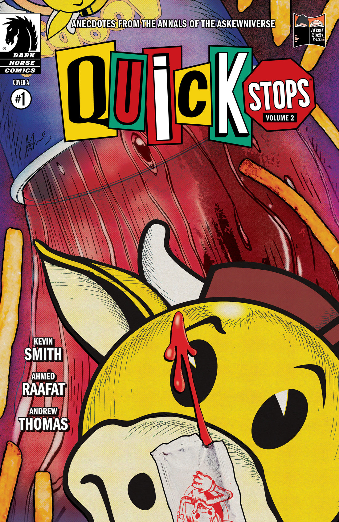  QUICK STOPS 2 #1 (2023)- CVR (MAIN) Nate Gonzales, CVR (CVR B) (CHOGRIN)- DARK HORSE COMICS- Coinz Comics 
