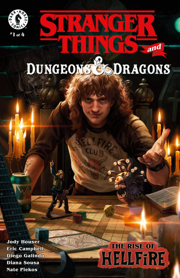 Stranger Things And Dungeons & Dragons: The Rise Of Hellfire #1 M. Villanueve Cvr 2025