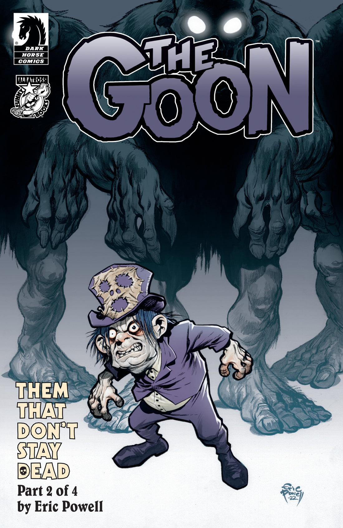  THE GOON: THEM THAT DON'T STAY DEAD #2 (7/3/24) PRESALE- CVR (MAIN) Eric Powell, CVR (CVR B) (JIM MAHFOOD)- DARK HORSE COMICS- Coinz Comics 