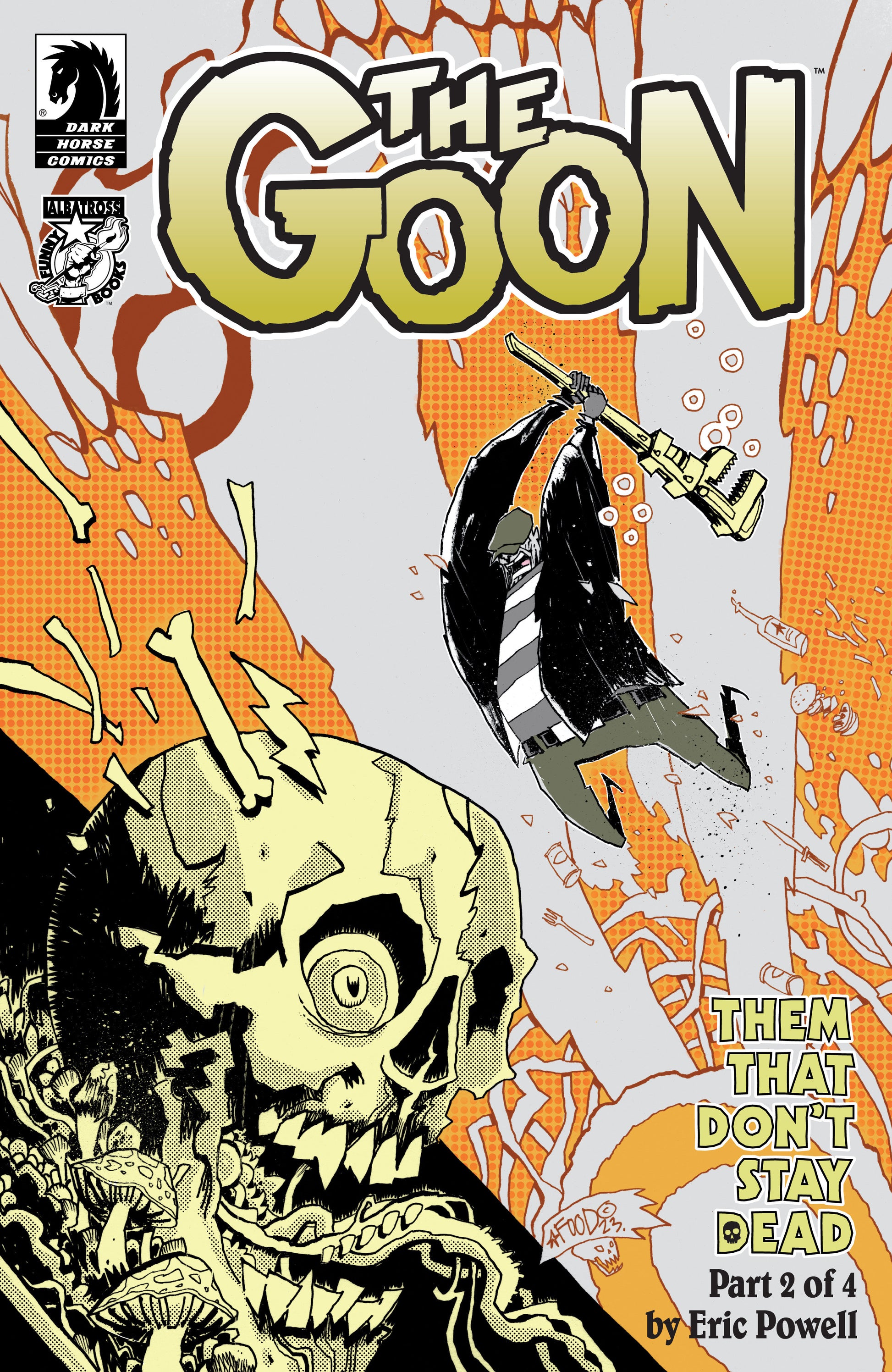  THE GOON: THEM THAT DON'T STAY DEAD #2 (7/3/24) PRESALE- CVR (MAIN) Eric Powell, CVR (CVR B) (JIM MAHFOOD)- DARK HORSE COMICS- Coinz Comics 