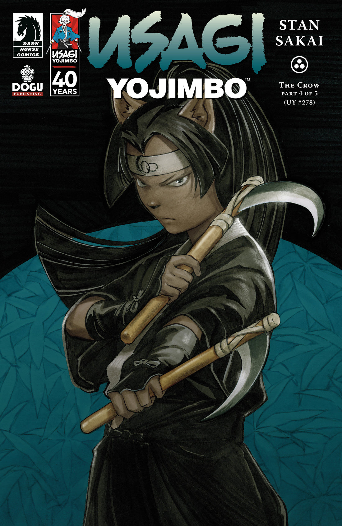 Coinz Comics, Dark Horse Comics, Usagi Yojimbo: The Crow #4 A. Mitsuhiro Cvr (2024),  Cover