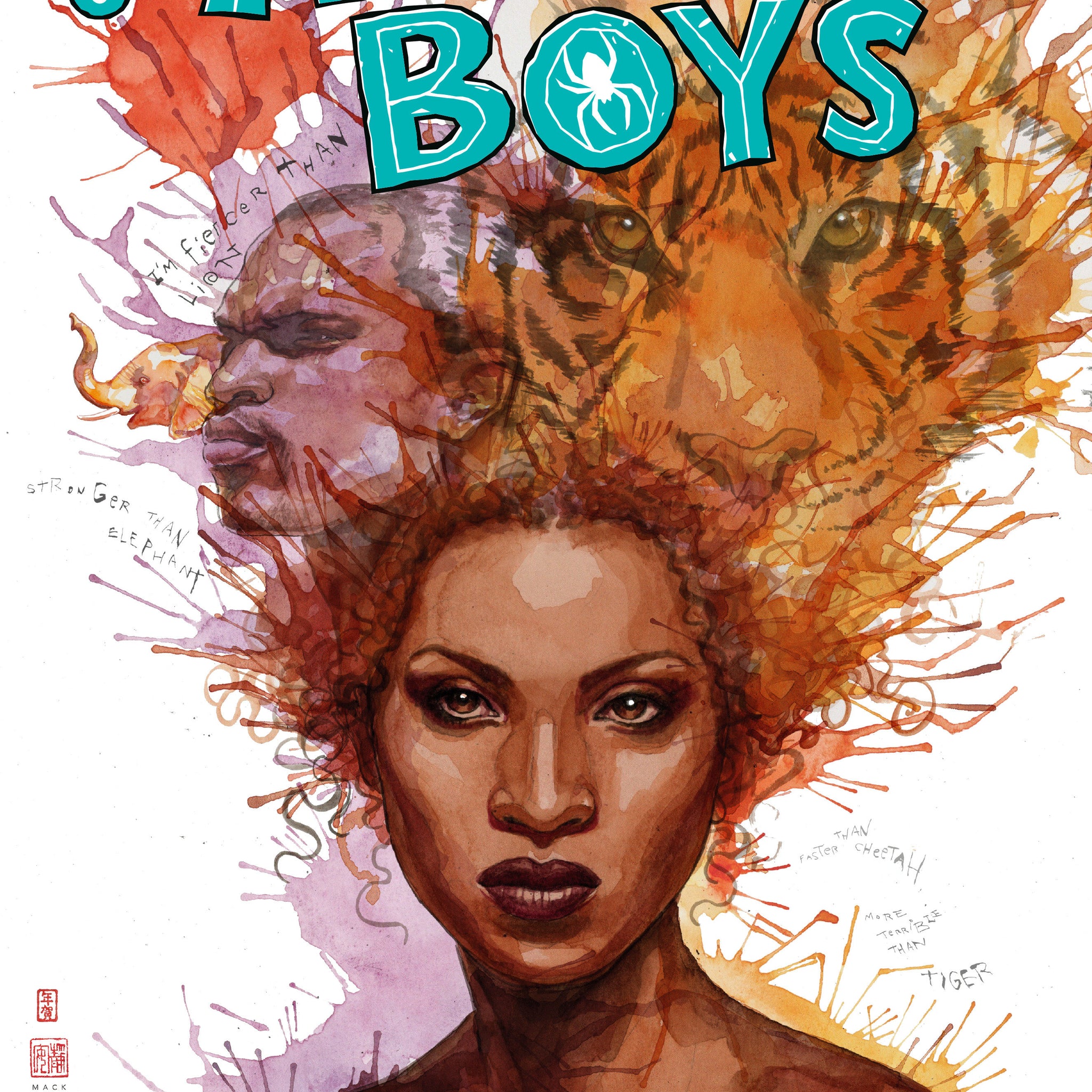 Anansi Boys I #6 D. Mack Cvr 11/27/24 Presale