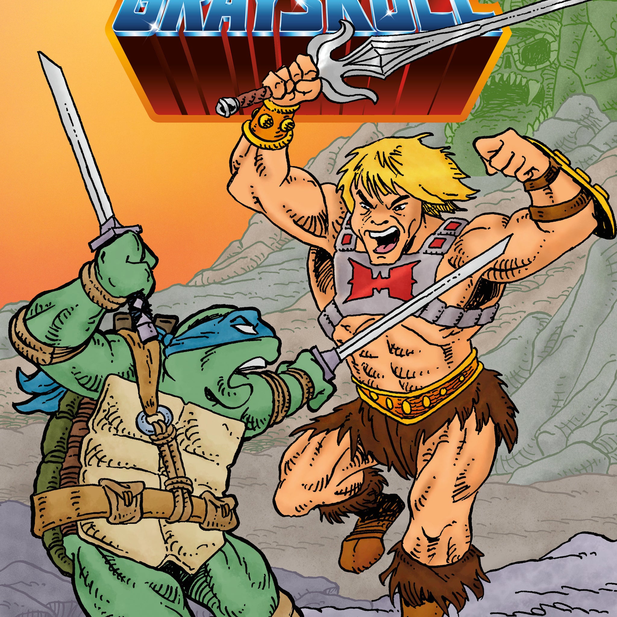 Masters Of The Universe/Teenage Mutant Ninja Turtles: Turtles Of Grayskull #1 S. Sakai Cvr (2024)